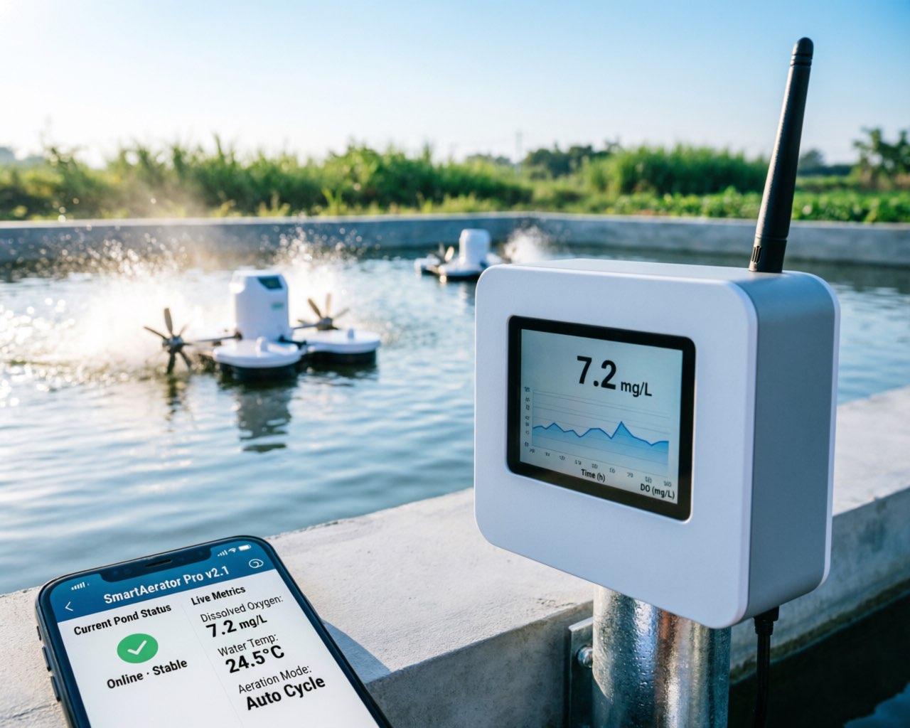 IoT Smart Aerator with controller