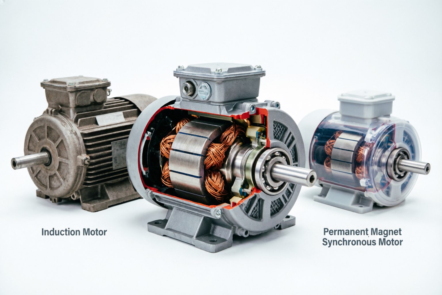 Comparison of VFD permanent magnet motor vs traditional motor